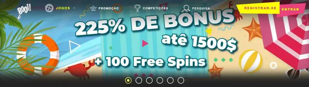 Booi cassino site oficial.